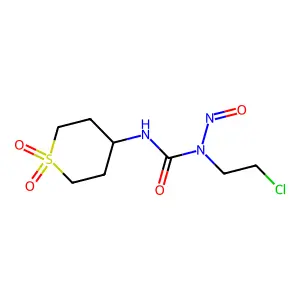 硫脲S,S-二氧化物 structure