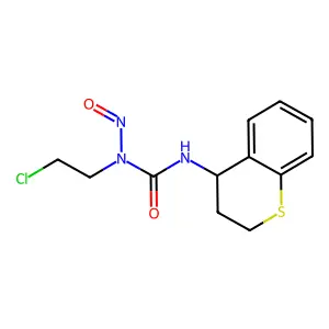 Urea, N-(2-chloroethyl)-N'-(3,4-dihydro-2H-1-benzothiopyran-4-yl)-N-nitroso- structure