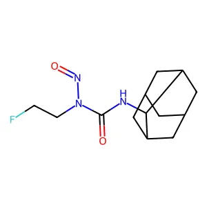 Urea, 3-(2-adamantyl)-1-(2-fluoroethyl)-1-nitroso- structure