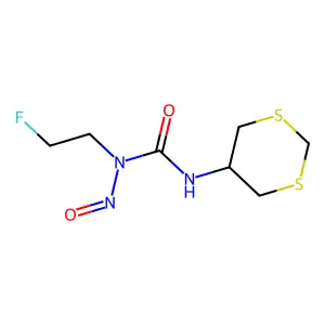 Urea, N'-1,3-dithian-5-yl-N-(2-fluoroethyl)-N-nitroso- structure