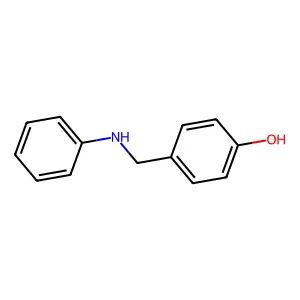 4-(Anilinomethyl)phenol structure