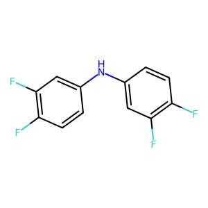 N-(3,4-difluorophenyl)-3,4-difluoroaniline structure