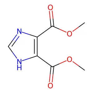1H-Imidazole-4,5-dicarboxylic acid, 4,5-dimethyl ester structure