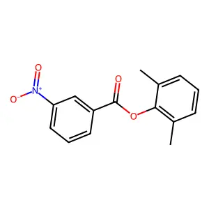 2,6-Dimethylphenyl 3-nitrobenzoate structure