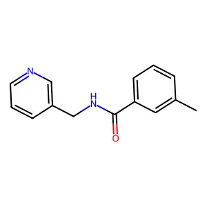 3-methyl-N-(3-pyridinylmethyl)benzamide structure
