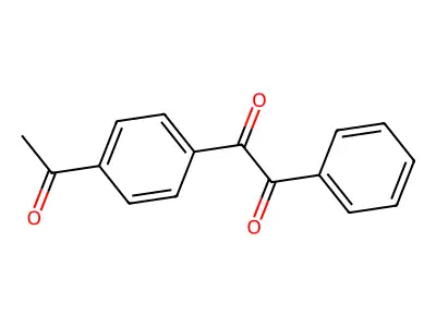 1-(4-Acetylphenyl)-2-phenylethane-1,2-dione structure