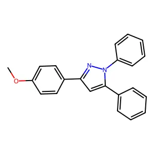 3-(4-Methoxyphenyl)-1,5-diphenyl-1H-pyrazole structure