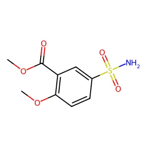 Methyl 5-sulfamoyl-o-anisate structure
