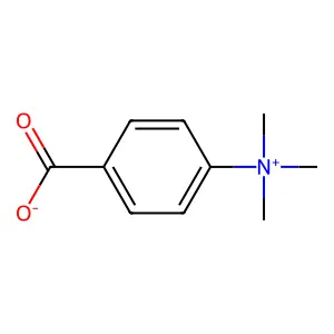 4-(Trimethylazaniumyl)benzoate structure