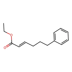 Ethyl (2E)-6-phenyl-2-hexenoate structure