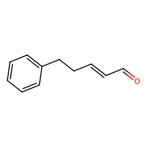5-Phenylpent-2-enal structure