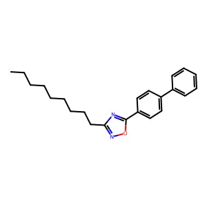 5-(Biphenyl-4-yl)-3-nonyl-1,2,4-oxadiazole structure