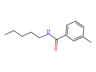 3-甲基-N-戊基苯甲酰胺 structure