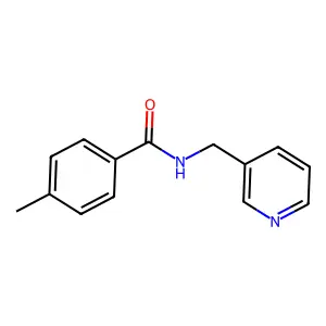 4-methyl-N-(3-pyridinylmethyl)benzamide structure