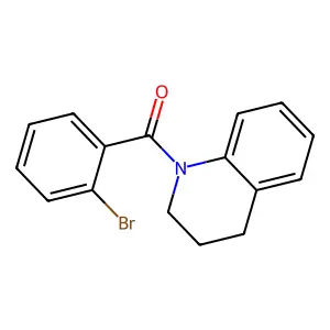 (2-Bromo-phenyl)-(3,4-dihydro-2H-quinolin-1-yl)-methanone structure