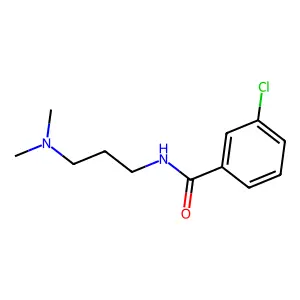 3-chloro-N-[3-(dimethylamino)propyl]benzamide structure