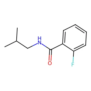 2-氟-N-异丁基苯甲酰胺 structure