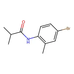 N-(4-溴-2-甲基苯基)-2-甲基丙酰胺 structure