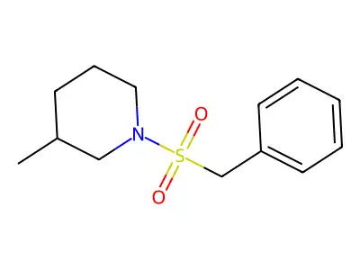 1-Benzylsulfonyl-3-methylpiperidine structure