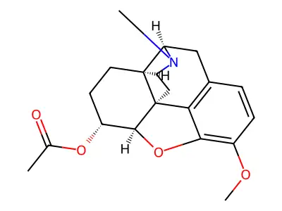 Acetyldihydroisocodeine structure