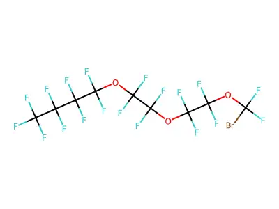 1-Bromoperfluoro-2,5,8-trioxadodecane structure