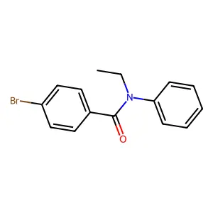 4-bromo-N-ethyl-N-phenylbenzamide structure