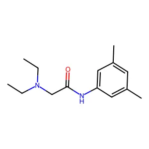 2-(二乙氨基)-N-(3,5-二甲基苯基)乙酰胺 structure