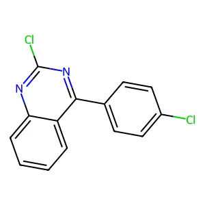 2-Chloro-4-(4-chlorophenyl)quinazoline structure