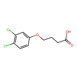 4-(3,4-Dichlorophenoxy)butanoic acid structure