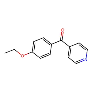 Ketone, (p-ethoxyphenyl) 4-pyridyl structure