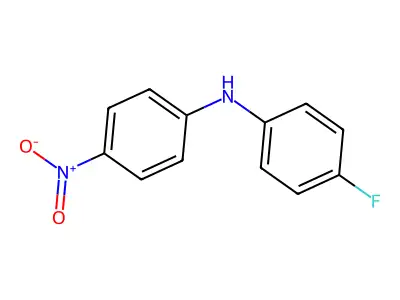 N-(4-fluorophenyl)-4-nitroaniline structure