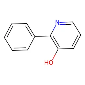 2-Phenyl-3-pyridinol structure