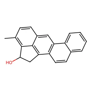 1,2-Dihydro-3-methylbenz(j)aceanthrylen-2-ol structure