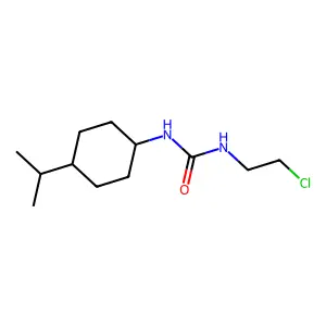 1-(2-Chloroethyl)-3-[4-(propan-2-yl)cyclohexyl]urea structure