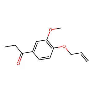 1-[3-Methoxy-4-(prop-2-en-1-yloxy)phenyl]propan-1-one structure