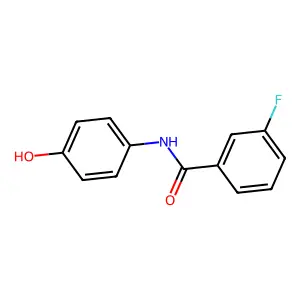 3-Fluoro-N-(4-hydroxy-phenyl)-benzamide structure