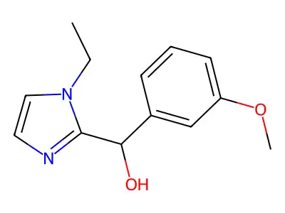 (1-Ethylimidazol-2-yl)-(3-methoxyphenyl)methanol structure