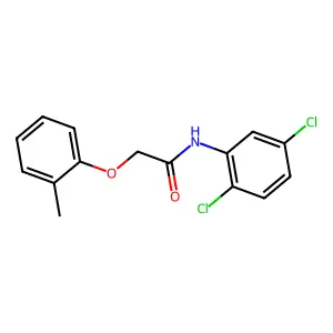 N-(2,5-dichlorophenyl)-2-(2-methylphenoxy)acetamide structure