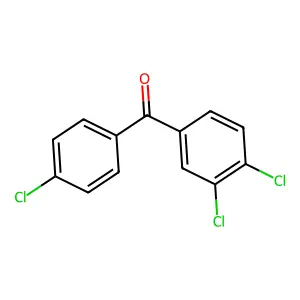 3,4,4'-Trichlorobenzophenone structure