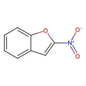 2-Nitrobenzofuran structure