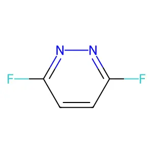 Pyridazine, 3,6-difluoro- structure