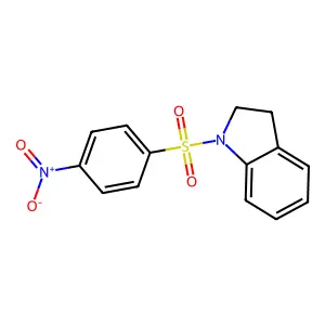 1-(4-Nitrophenyl)sulfonyl-2,3-dihydroindole structure