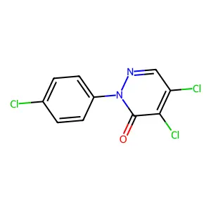 4,5-Dichloro-2-(4-chlorophenyl)-3(2H)-pyridazinone structure