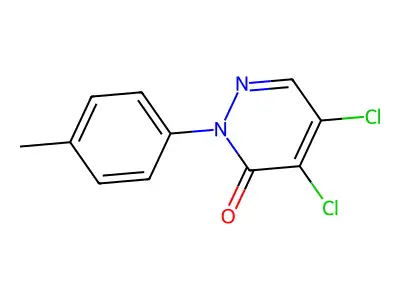 4,5-Dichloro-2-(4-methylphenyl)-2,3-dihydropyridazin-3-one structure
