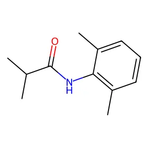 2,6-Dimethylisobutyranilide structure