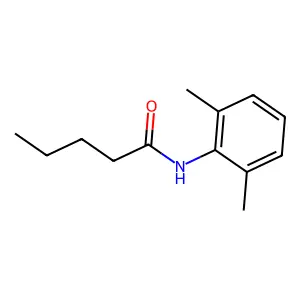 N-(2,6-二甲基苯基)戊酰胺 structure