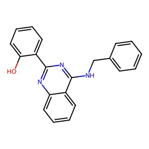 2-(4-(Benzylamino)quinazolin-2-yl)phenol structure