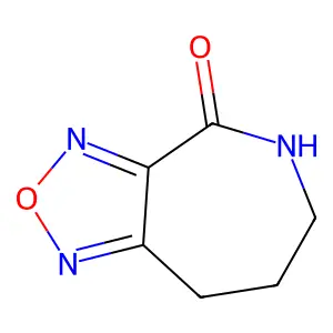 5,6,7,8-Tetrahydro-4H-[1,2,5]oxadiazolo[3,4-c]azepin-4-one structure