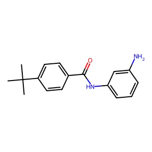 N-(3-氨基苯基)-4-叔丁基苯甲酰胺 structure