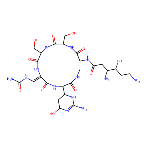Tuberactinomycin A structure